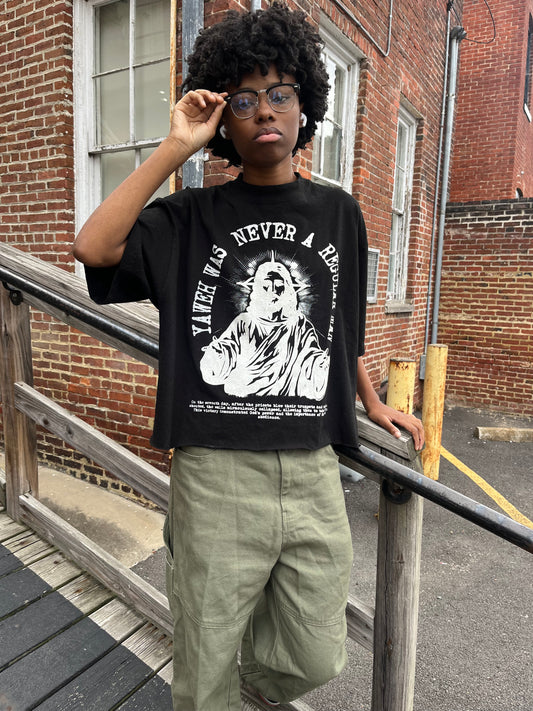 "NEVER WAS A REGULAR MAN" TEE
