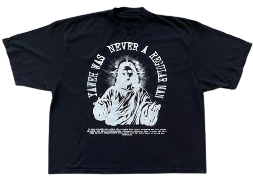 "NEVER WAS A REGULAR MAN" TEE